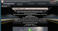 Desktop Screenshot of acrostyle.de
